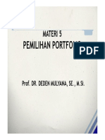 Materi 5 Pemilhan Portofolio