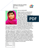 Malala biography highlights Nobel laureate's fight for girls' education