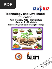 Tle10 - Afa - Horticulture - q2 - Mod3 - Producevegetablesgrowingseedlings - v3 (22 Pages)