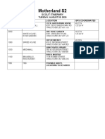 MLS2 - BLK1 - Itinerary - Scout - August 25