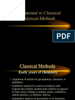Instrumental Vs Classical Methods (1a)