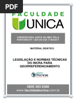 Legislação e Normas Técnicas Do INCRA para Georreferenciamento