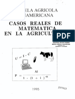 Zamorano Matemáticas Agrícolas