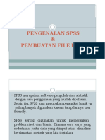 Pert. 2. Pengenalan SPSS & Entry Data