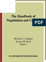 _Gelfand 2004 Handbook of Negotiation and Culture