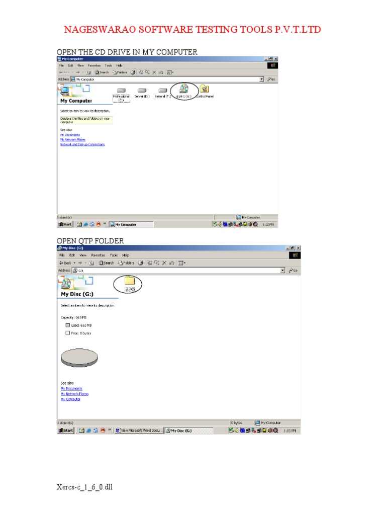 Quick Test Professional Installation Guide | PDF | Software ...