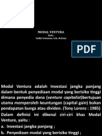 Modal Ventura: Oleh: Yudhi Setiawan, S.H., M.Hum