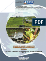 2011 (Geohidro) Estudo de Impacto Ambiental Da Barragem Do Rio Colônia Eiarima