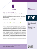 Trajetória da saúde mental no Brasil