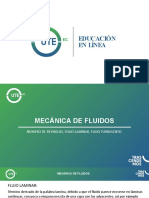 Flujo laminar vs turbulento: Número de Reynolds