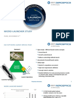 ESA FLPP Study Assesses Micro-Launcher Concepts for 200kg Payloads