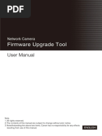 Firmware Upgrade Tool: User Manual