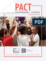 Impact of Art Museum Programs on Students Literature Review