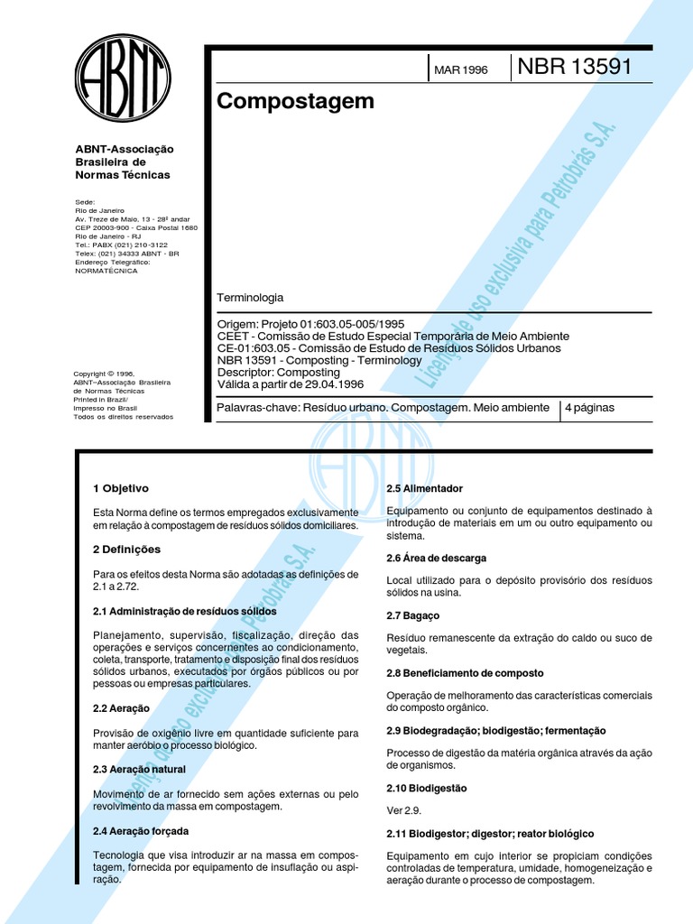 PDF) Avaliação do processo de compostagem de resíduos sólidos urbanos