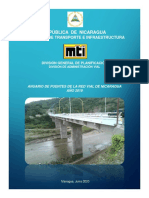 Anuario de Puentes de La Red Vial - 2019