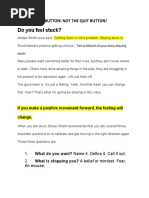 Reverse Thinking | PDF | Thought | Goal