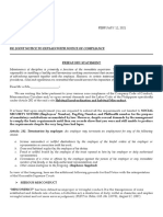 Sample NOD | PDF | Career & Growth