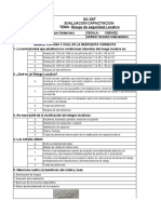 Evaluacion Riesgo Locativo