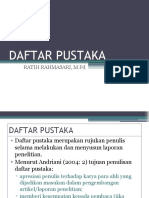 Daftar Pustaka: Ratih Rahmasari, M.PD