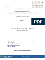 Tecnologia de La Información y Comunicación