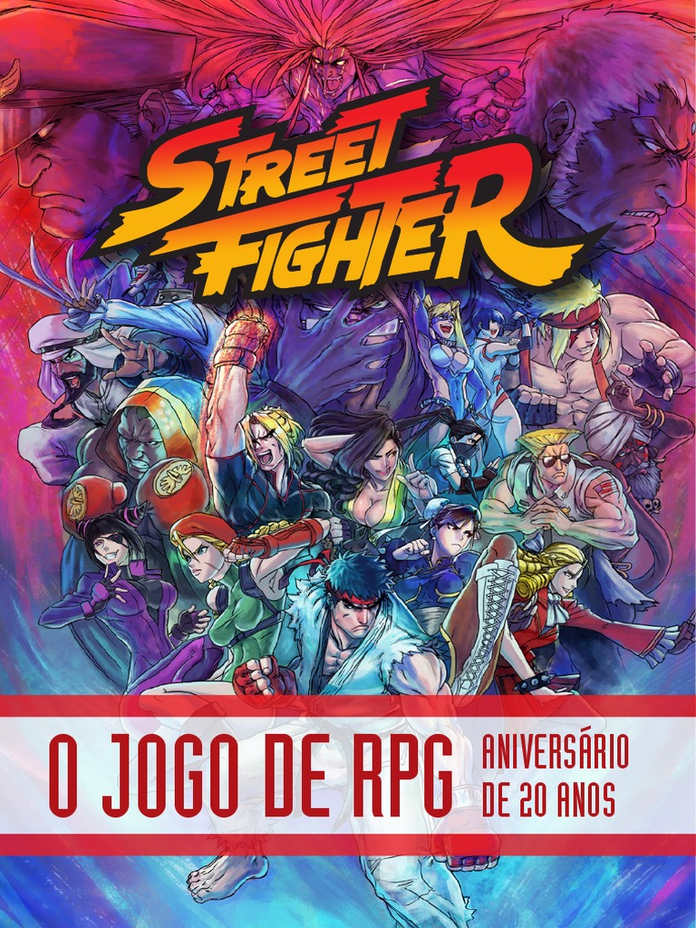 Street Fighter RPG - 20 Anos, PDF