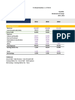 Financial Statements: Historical Results 2012 2013 2014