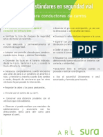 Charla 17 de Febrero - Estandar de Seguridad Vial para Conductores de Carro