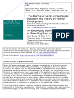 The Journal of Genetic Psychology: Research and Theory On Human Development