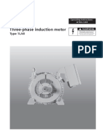 Operating Instructions 1la8 pq8 3 Phase Induction Motor