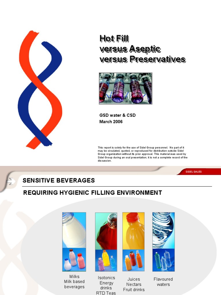 Hot Fill Versus Aseptic Versus Preservatives Hot Fill Versus Aseptic