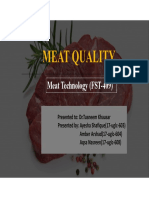 Presentation Meat Technology