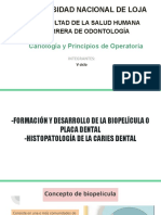Biopelicula Dental - Histopatologia de La Caries
