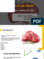 Presentation Meat Technology