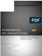 Brochure Power Metal Mecz