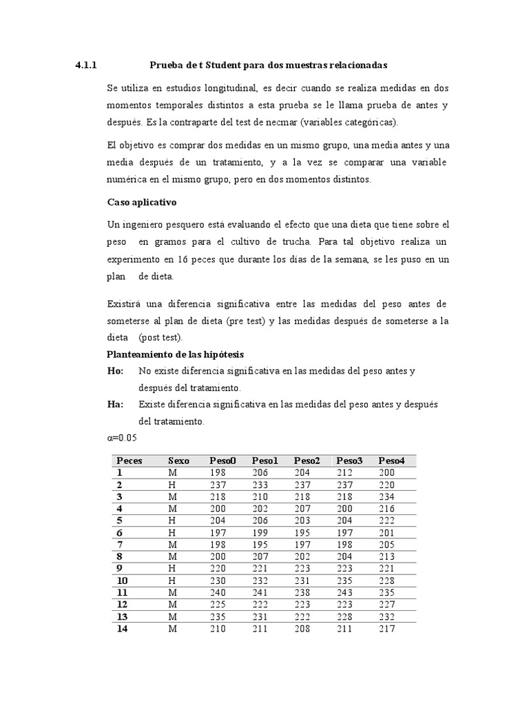 QUE ES LA PRUEBA T DE STUDENT PARA MUESTRAS RELACIONADAS intelligence overview