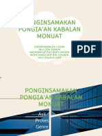 Ponginsamakan Pongiaan Kabaalan Monuat K4