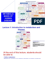 Metabolic Basis of Human Disease