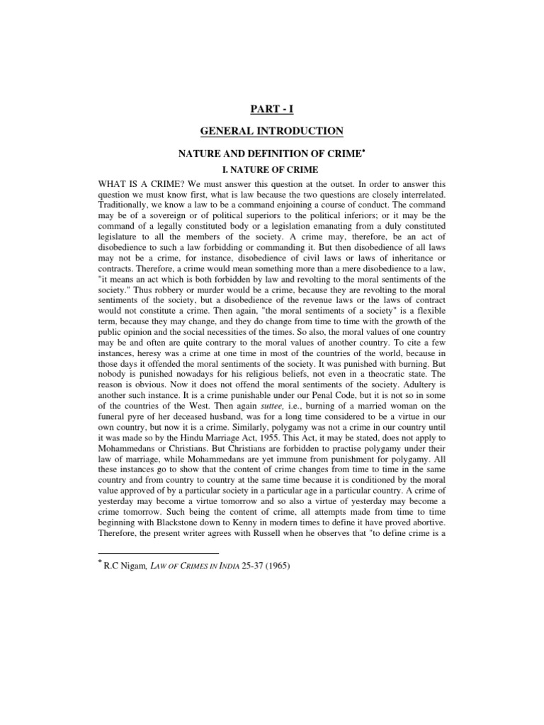 Criminal Law | PDF | Mens Rea | Crime & Violence