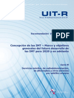 Concepción de Las IMT - Marco y Objetivos Generales Del Futuro Desarrollo de Las IMT para 2020 y en Adelante
