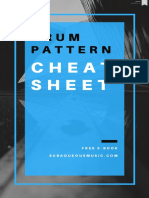 Drum Programming Cheat Sheet PDF