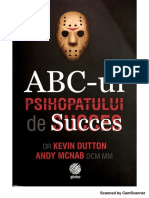 Kevin Dutton & Andy McNab ABC Ul Psihopatului de Succes