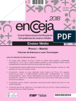 Encceja 2018 Ensino Médio