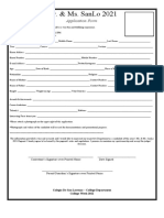 MR MS Sanlo 2021 Application Form