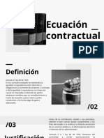 Ecuación Contractual