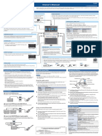 Owner's Manual: Panel Descriptions