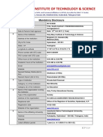 AICTE Mandatory Disclosure