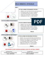 Opciones de Alarma Comunitaria