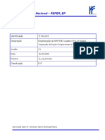 IT - Via.014 (1) - Regeneração de AMV 54E1 Usados (1º e 2º Niveis) - Inspecção de Peças Componentes e Procedimentos