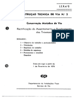 Itv - 5 (1) - Rectificação Assentamento de Quadramento de Travessas