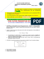 Examen Principal - Fisicoquímica